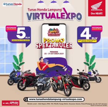 Tunas Honda dan NSS Kedaton Mengadakan Virtual Expo, Promo Spektakuler di Bulan Oktober 2021